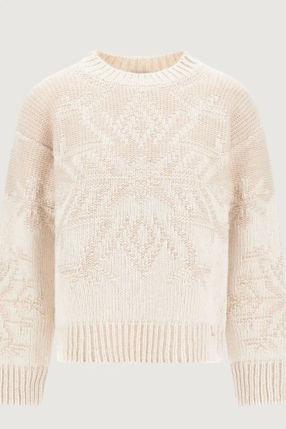 Maglione girocollo beige chiaro HERNO