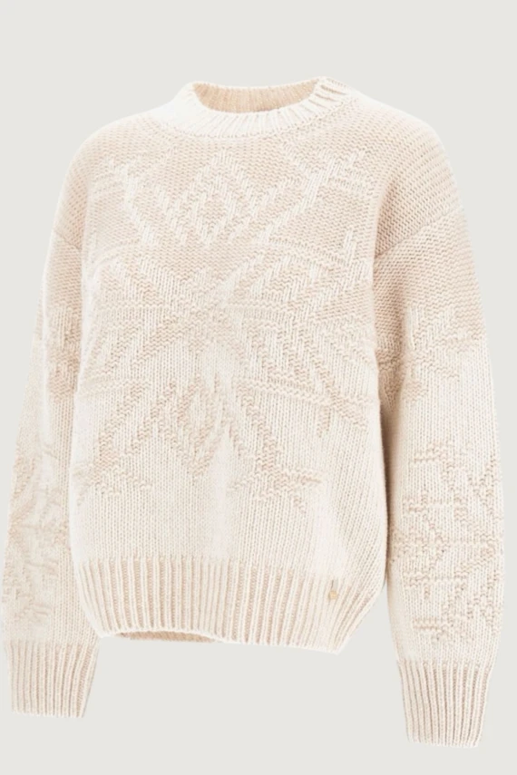 Maglione girocollo beige chiaro HERNO