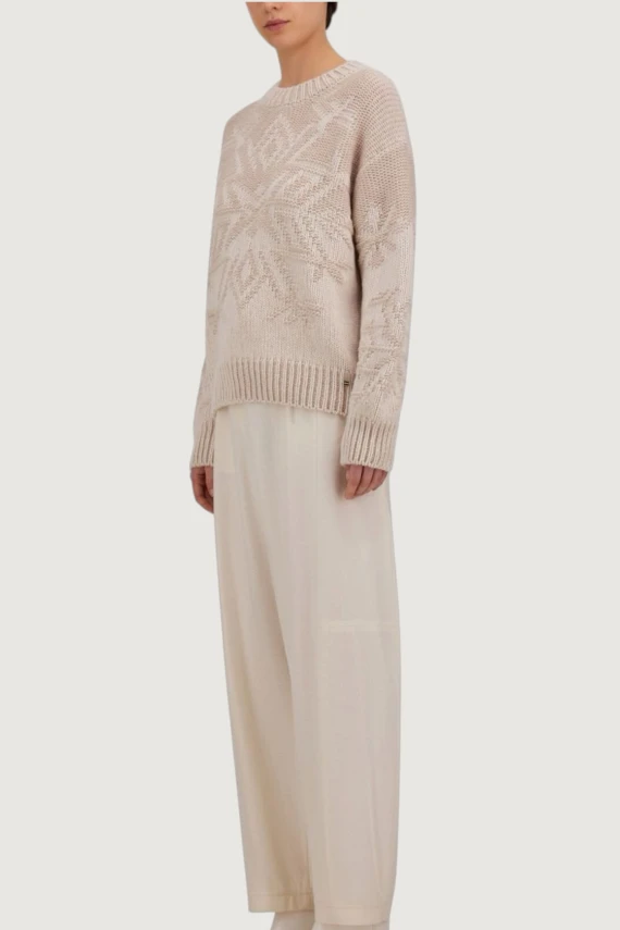 Maglione girocollo beige chiaro HERNO