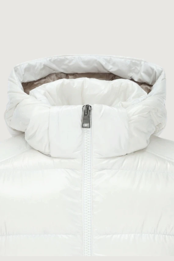 White hooded down jacket HERNO