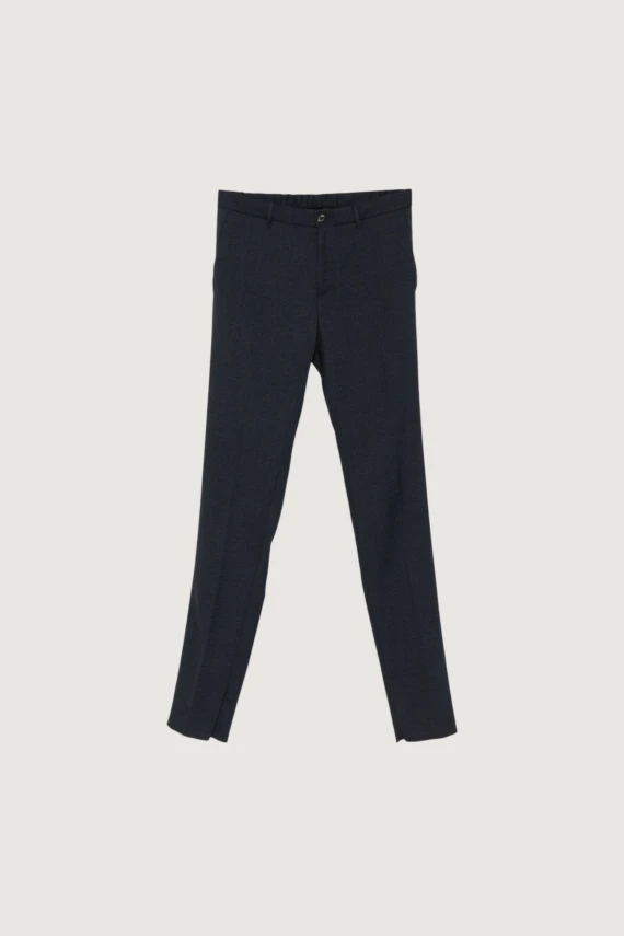 Pantalone blu a gamba dritta INCOTEX RED