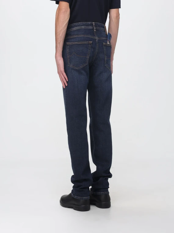 Jeans in denim blu scuro Jacob Cohen