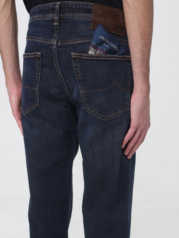 Jeans in denim blu scuro Jacob Cohen
