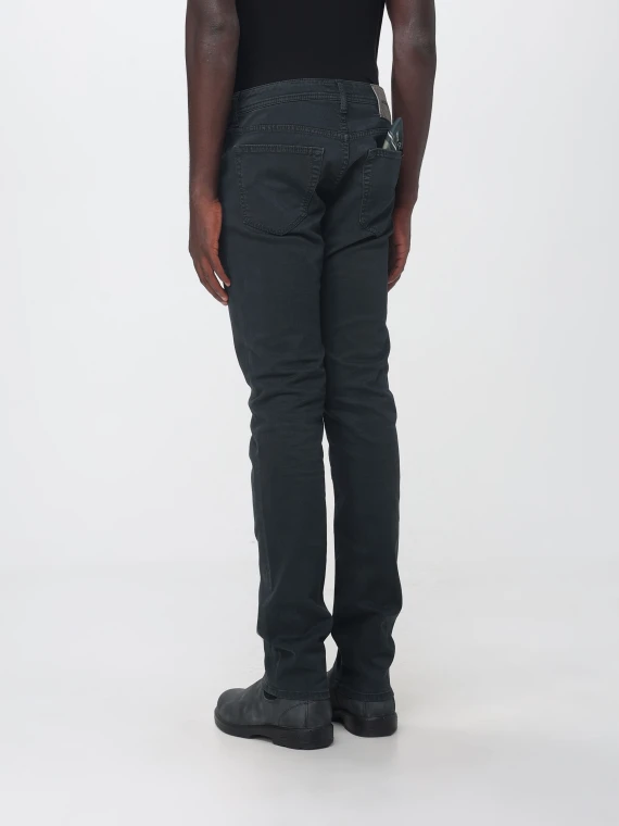 Pantaloni verdi a gamba dritta Jacob Cohen