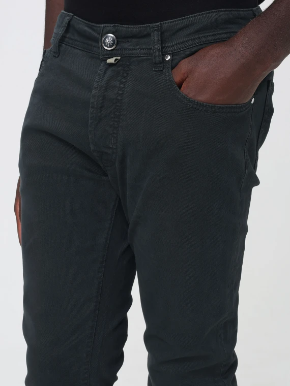 Pantaloni verdi a gamba dritta Jacob Cohen