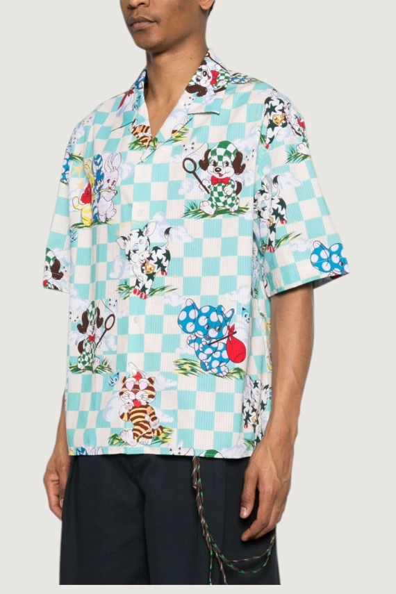 Camicia a maniche corte Cartoon Kenzo