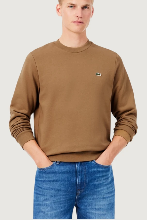Felpa in tessuto felpato classic fit LACOSTE