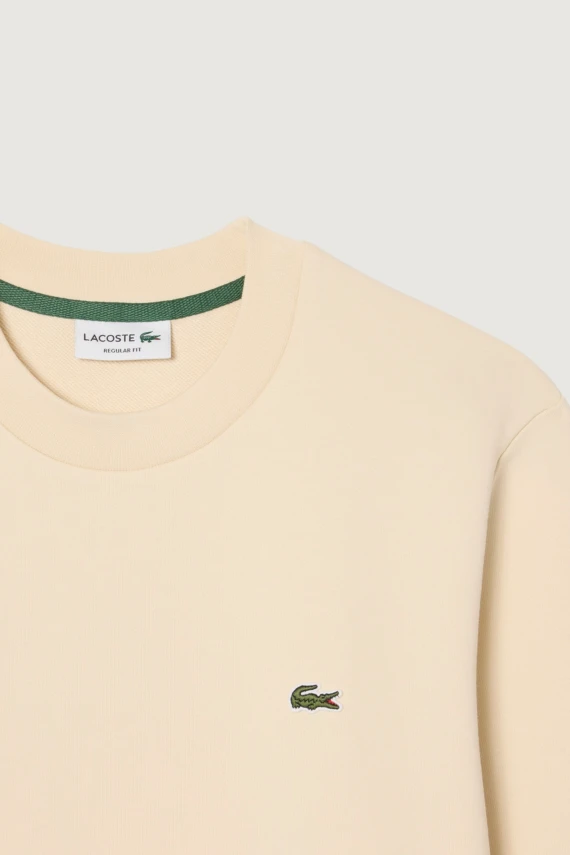 Felpa in tessuto felpato classic fit LACOSTE