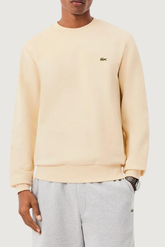 Felpa in tessuto felpato classic fit LACOSTE