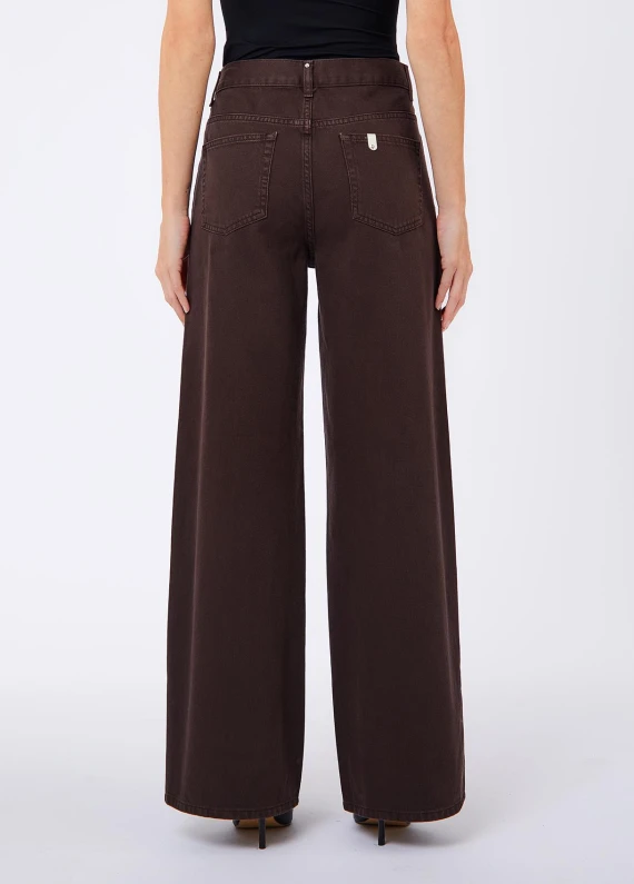 PANT.STRAIGHT AWRY REG.W. LES PLUM DE LIUJO