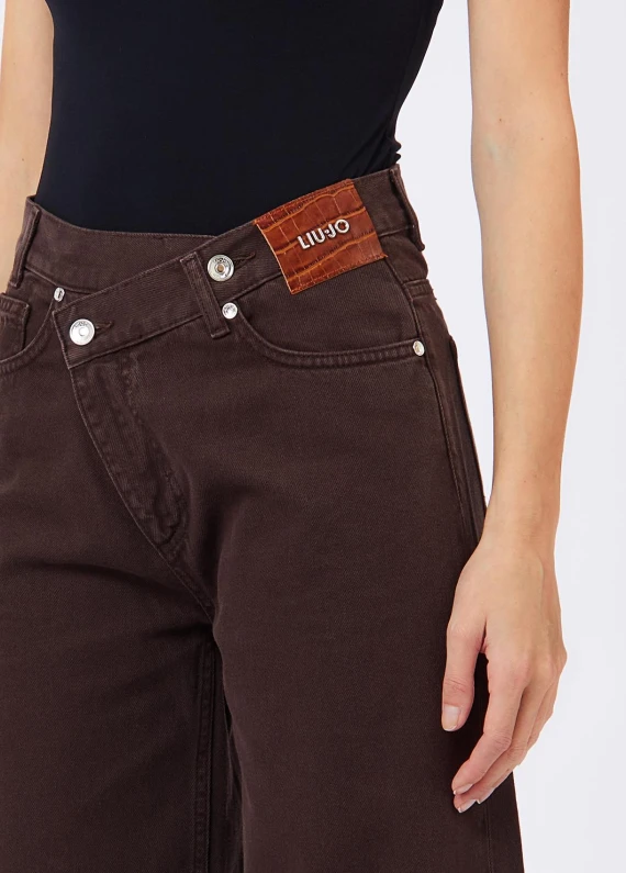 STRAIGHT AWRY PANTS, REGULAR WIDTH Liu Jo