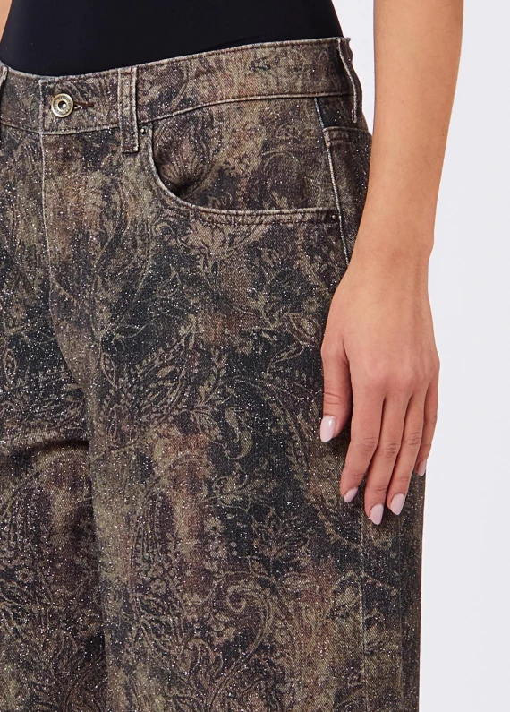 H.W. BALLOON-PRINT PANTS Liu Jo