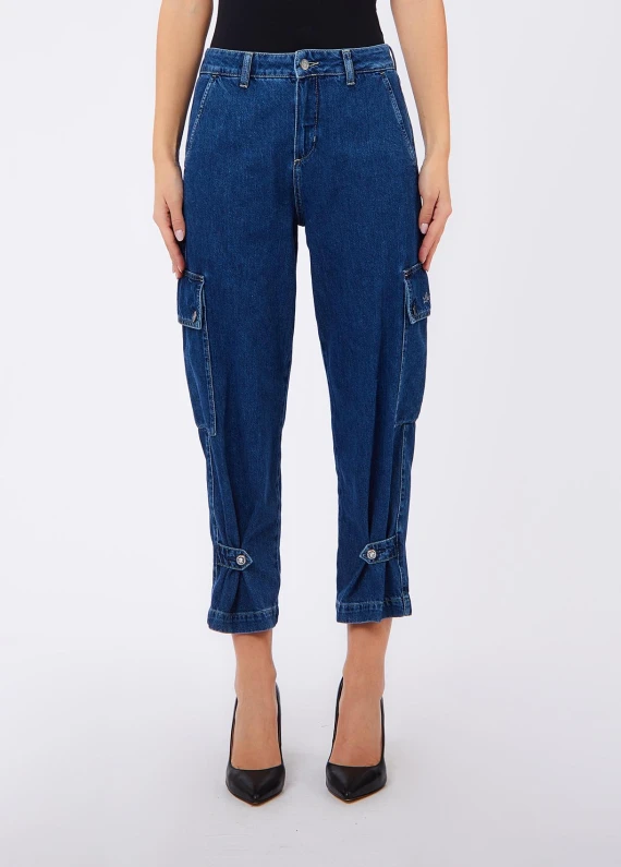 PANT. CARGO BALLOON DENIM R.W. LES PLUM DE LIUJO
