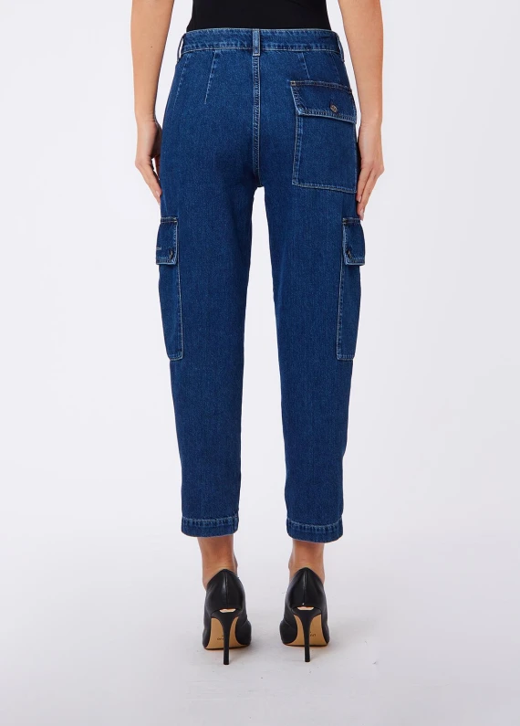 PANT. CARGO BALLOON DENIM R.W. Liu Jo