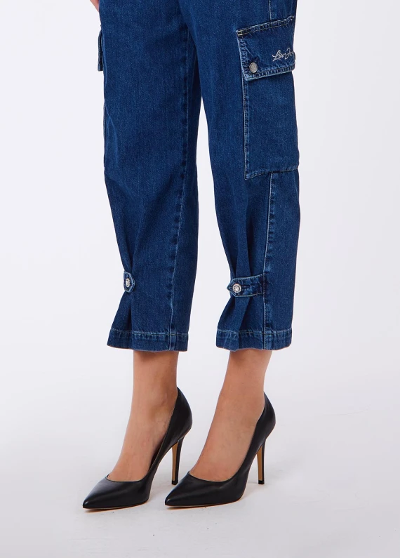 PANT. CARGO BALLOON DENIM R.W. Liu Jo