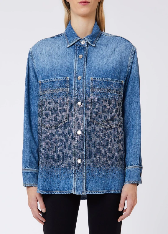 STYLISH SHIRT M/L LES PLUM DE LIUJO