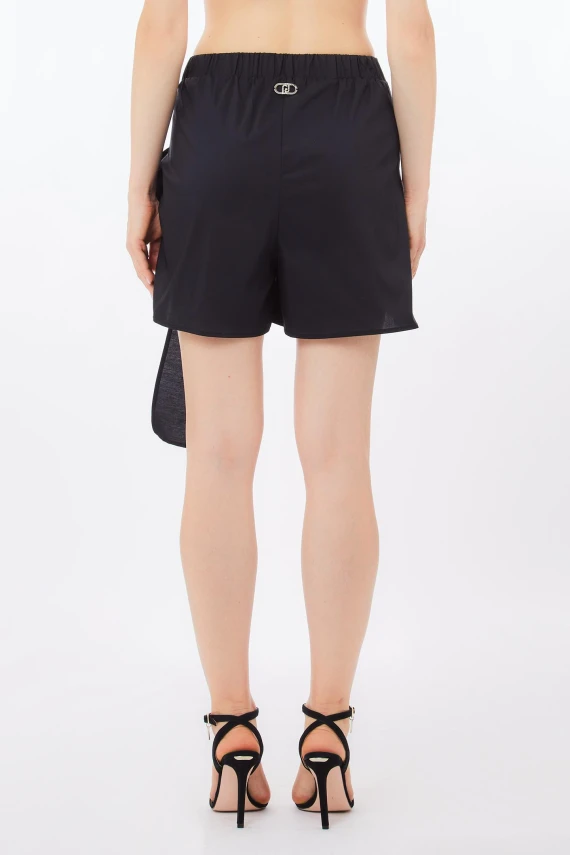 Short black pareo skirt LIU JO BEACHWEAR