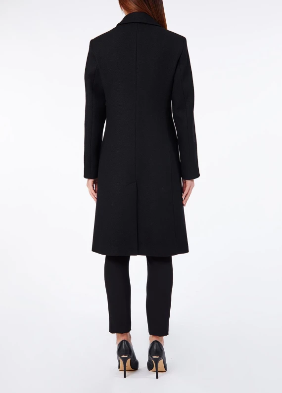Ecs black long coat LIU JO COLLECTION
