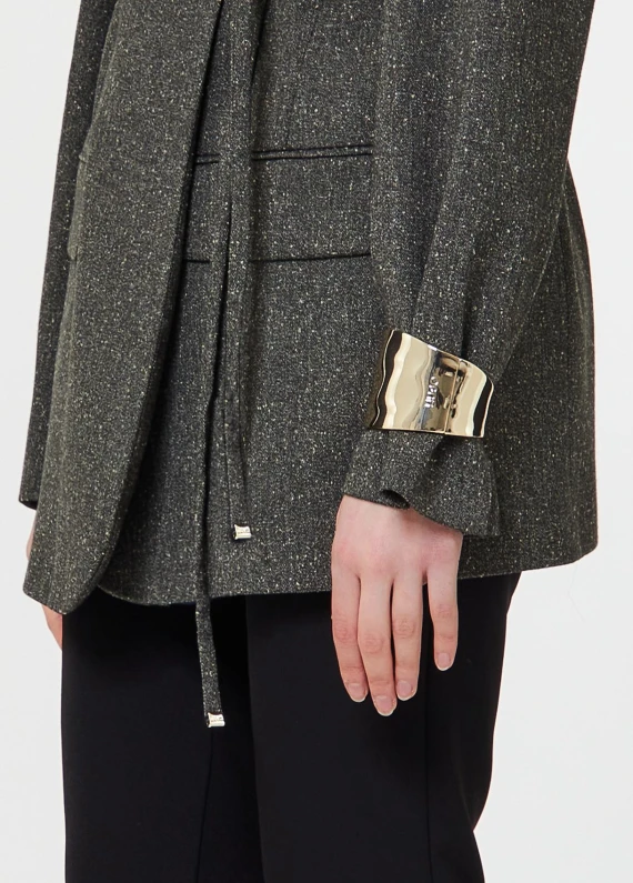 Green belted jacket LIU JO COLLECTION