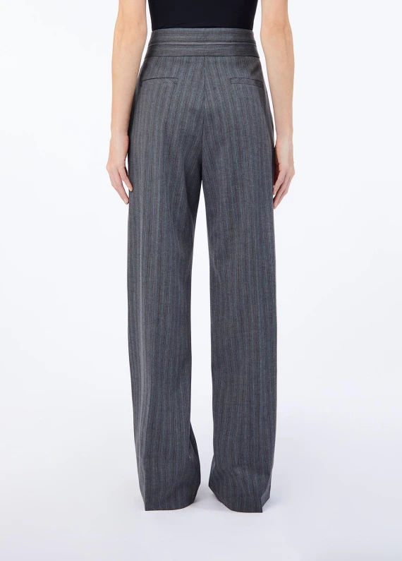 Pantaloni dritti grigio scuro