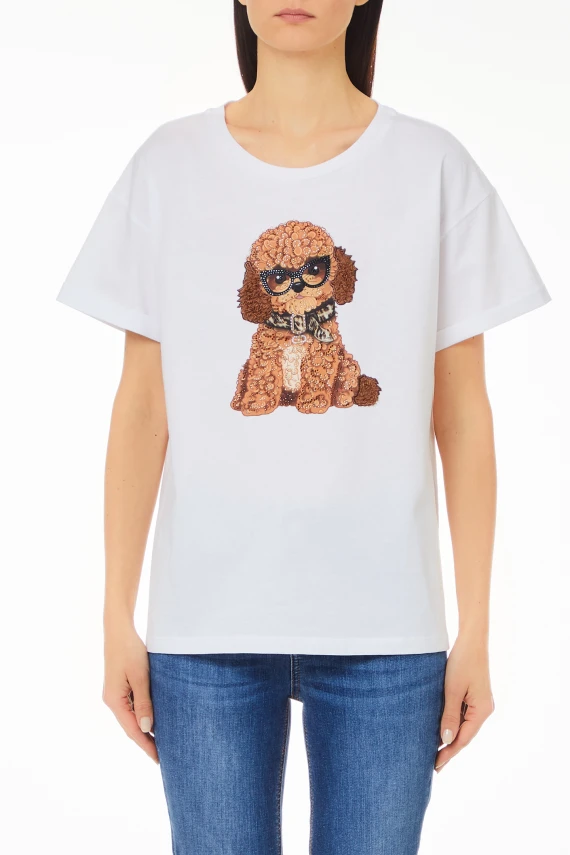 T-SHIRT M/C ANIMALS 3D CANE