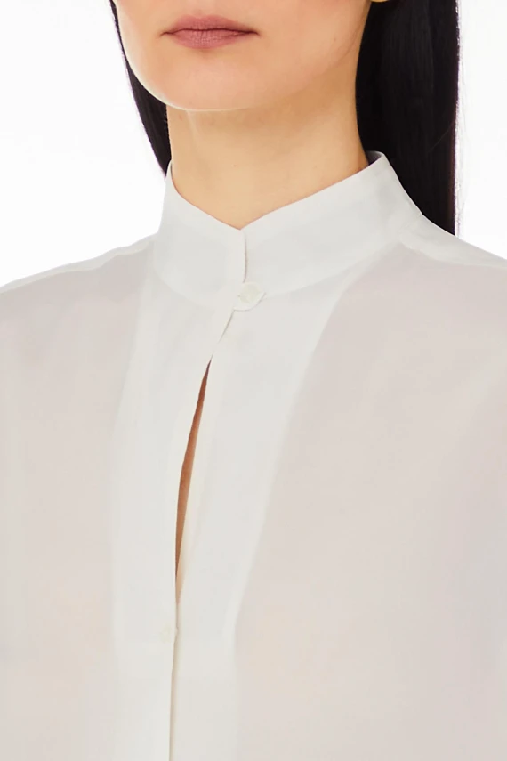 CAMICIA CREPE VISCOSA SETA