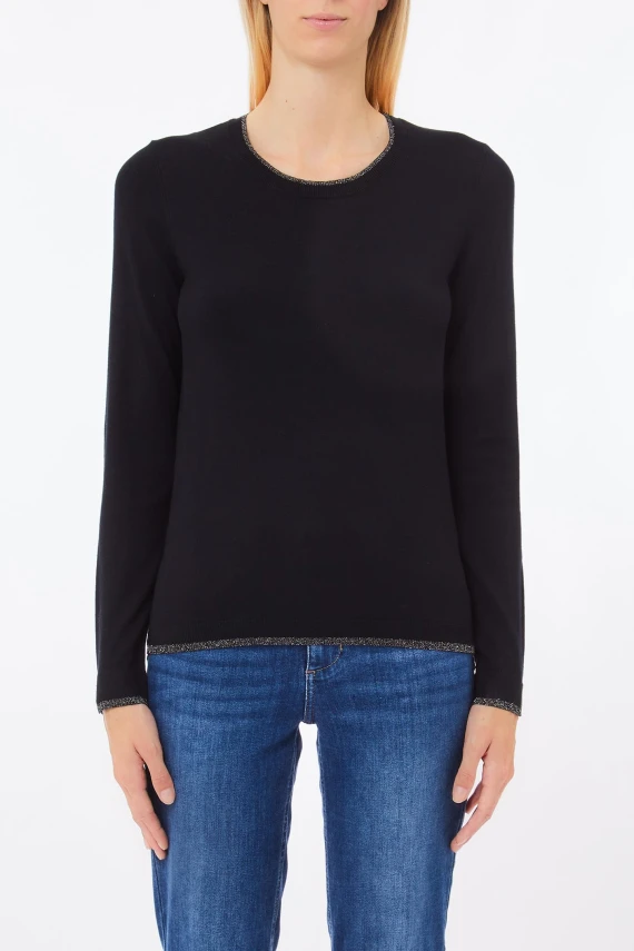 Black long-sleeve sweater LIU JO JEANS FASHION