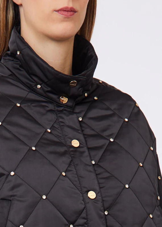 BOMBER OVATTA CROPPED Liu Jo
