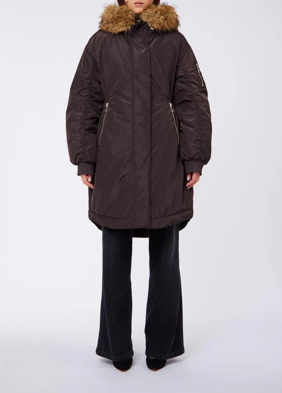 PARKA LUNGO OVATTA LIU JO JEANS FASHION