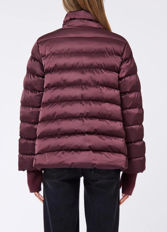 Bordeaux padded jacket LIU JO JEANS FASHION