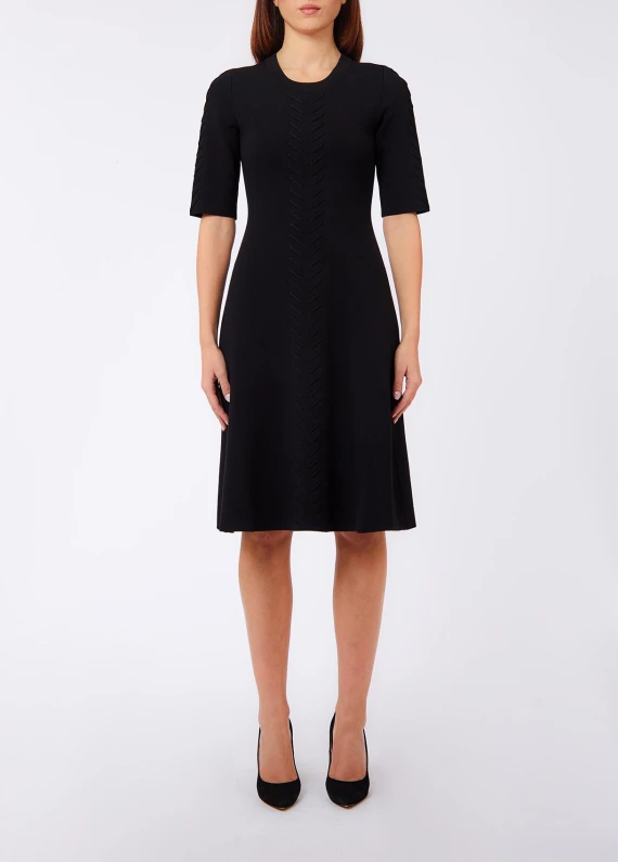 Black knit dress LIU JO JEANS FASHION