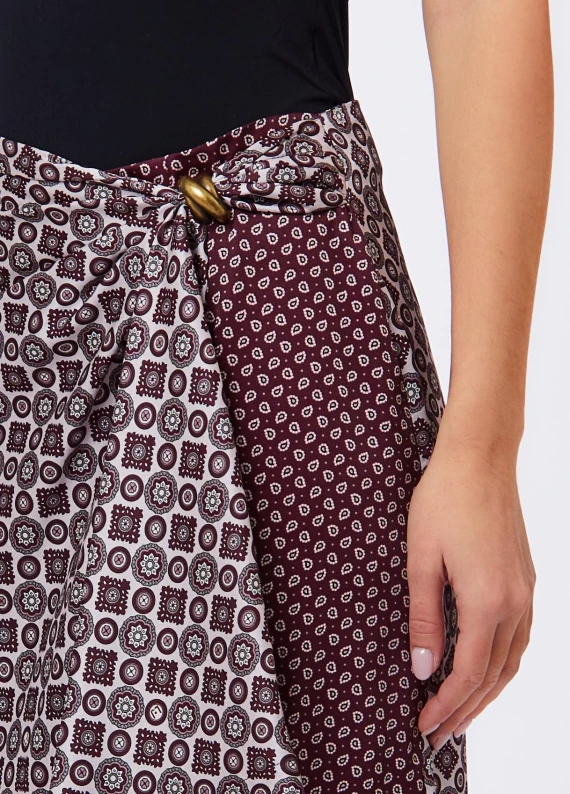 LONG SKIRT WITH LACE