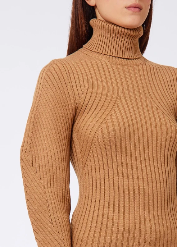 M/L RIBBED TURTLE-NECK SWEATER Liu Jo