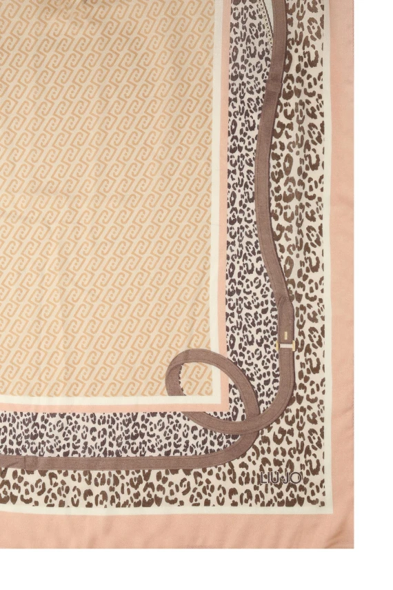 ECS ANIMAL-PRINT SCARF, 70X180 LIUJO ACCESSORI