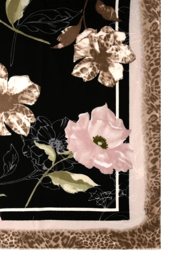 ECS FLOWER MACULA STOLE 70X180 LIUJO ACCESSORI