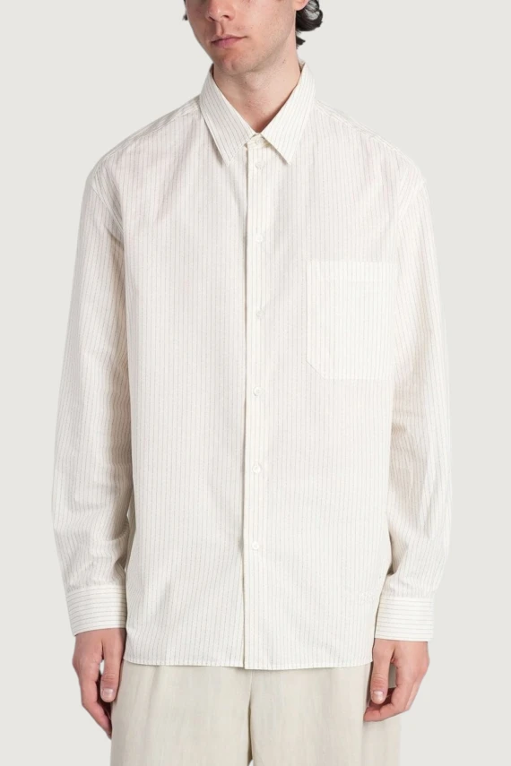 STRIPED OVERSIZE SHIRT MAISON KITSUNE'