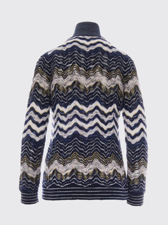 LONG SLEEVE MOCK NECK MISSONI