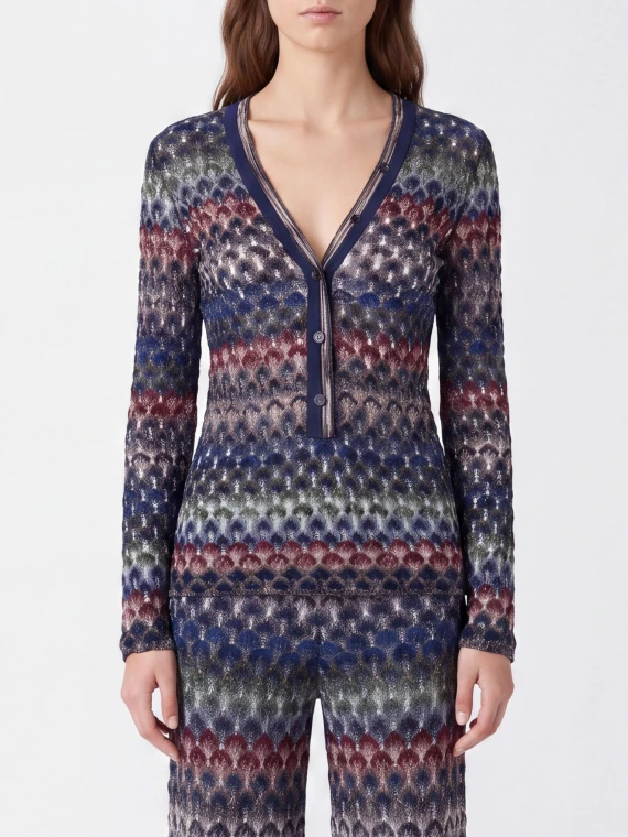 V-NECK SWEATER MISSONI