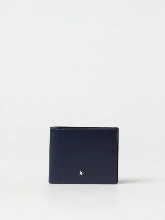 MEISTERSTUCK WALLET 4CC WITH COIN CASE INK BLUE
