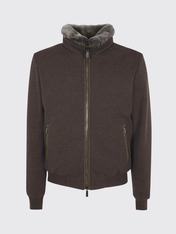 Winter jacket in wool and cashmere Moorer