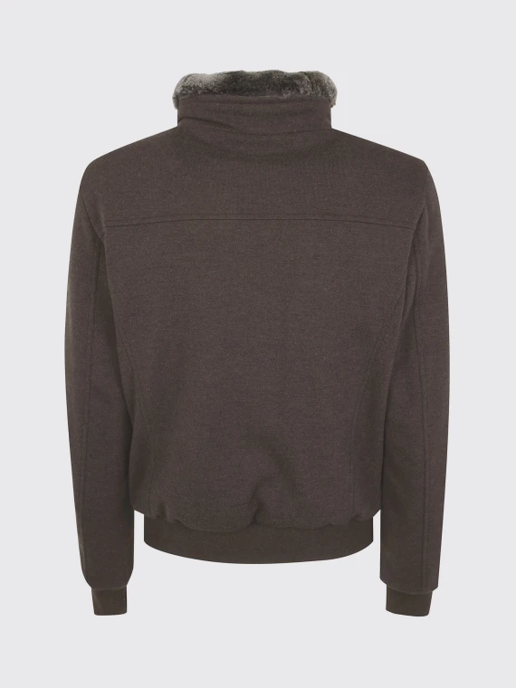Winter jacket in wool and cashmere Moorer