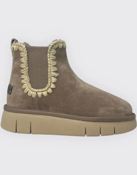 Stivaletto chelsea Bounce grigio MOU
