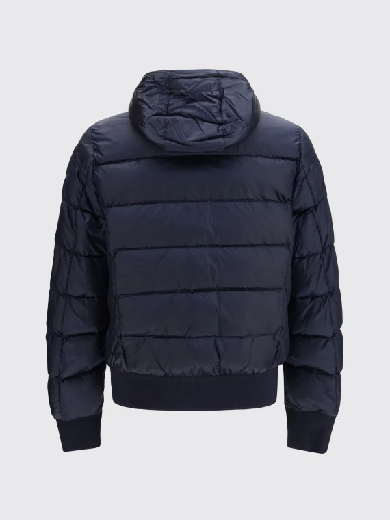 Navy hooded puffer jacket Parajumpers