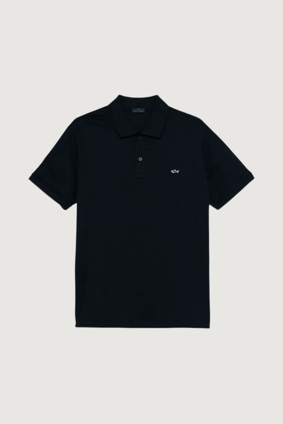 POLO SHIRT WITH DOUBLE PIQUE CUFFS