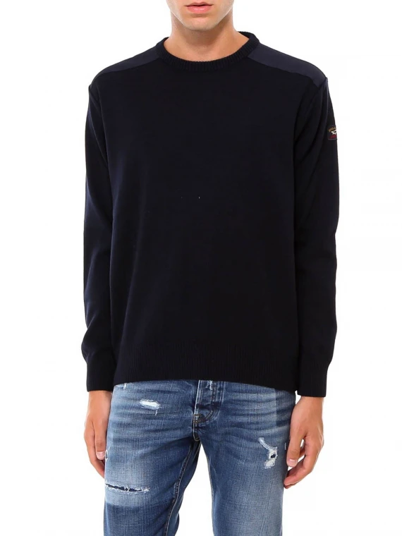 WOOL CREW NECK WITH 