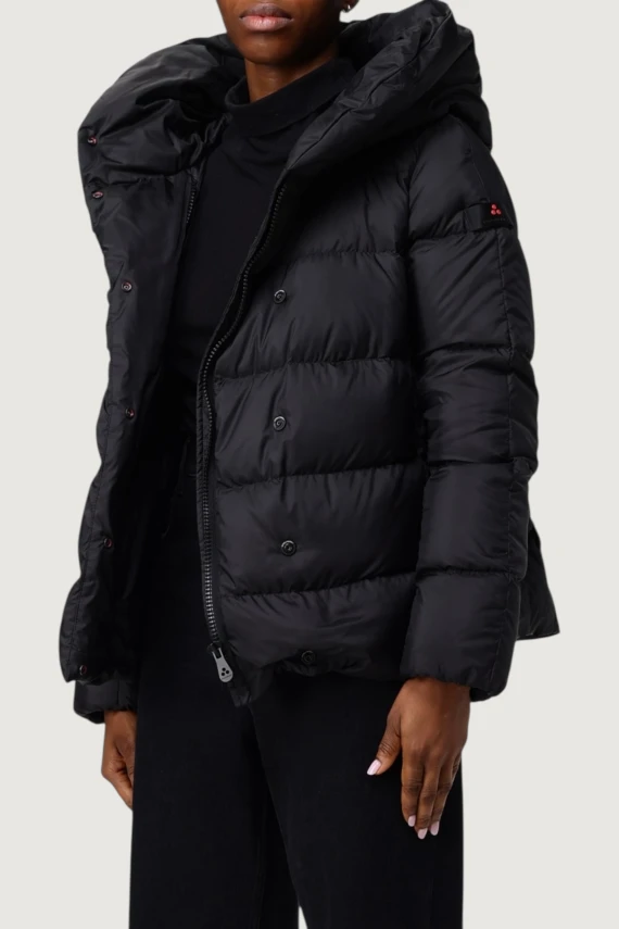 Piumino con cappuccio Tucano MQN 02 nero Peuterey