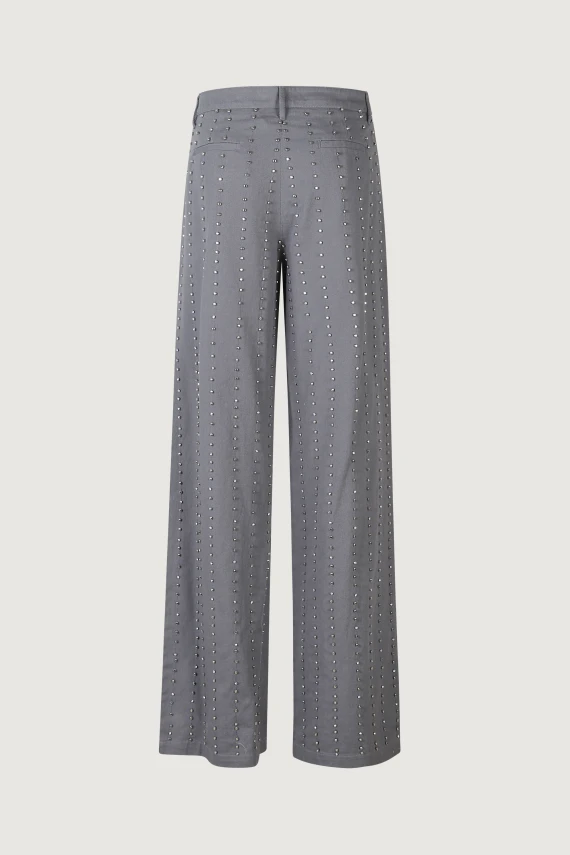 PENNY COTTON PANTS EMBROIDERY