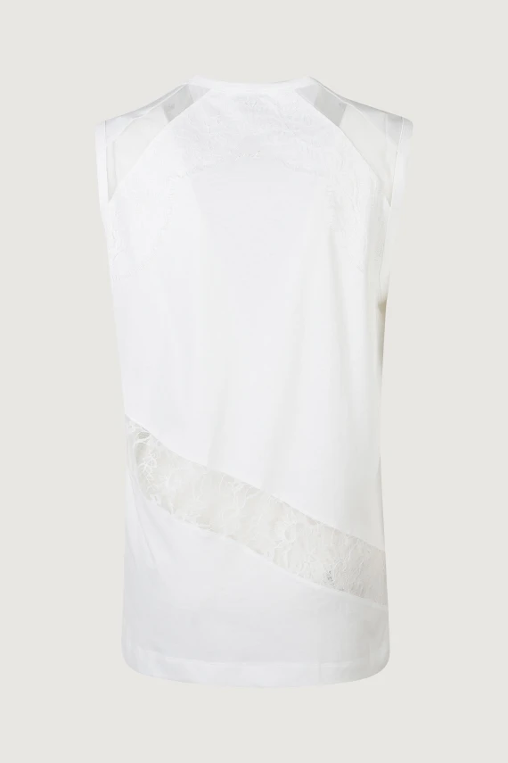 MOLLY COTTON JERSEY SWEATER WITH