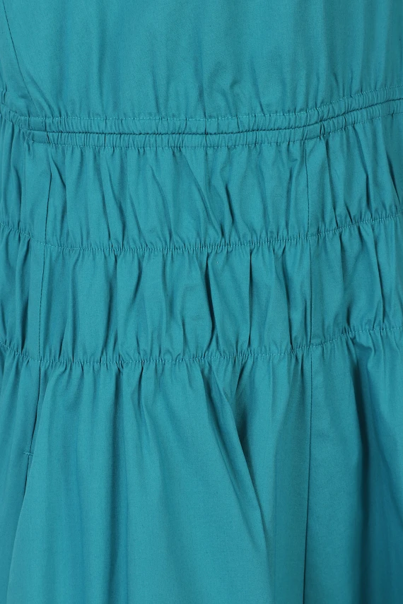 AMIE POPLIN COMFORT DRESS