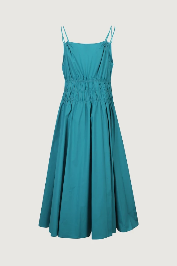 AMIE POPLIN COMFORT DRESS